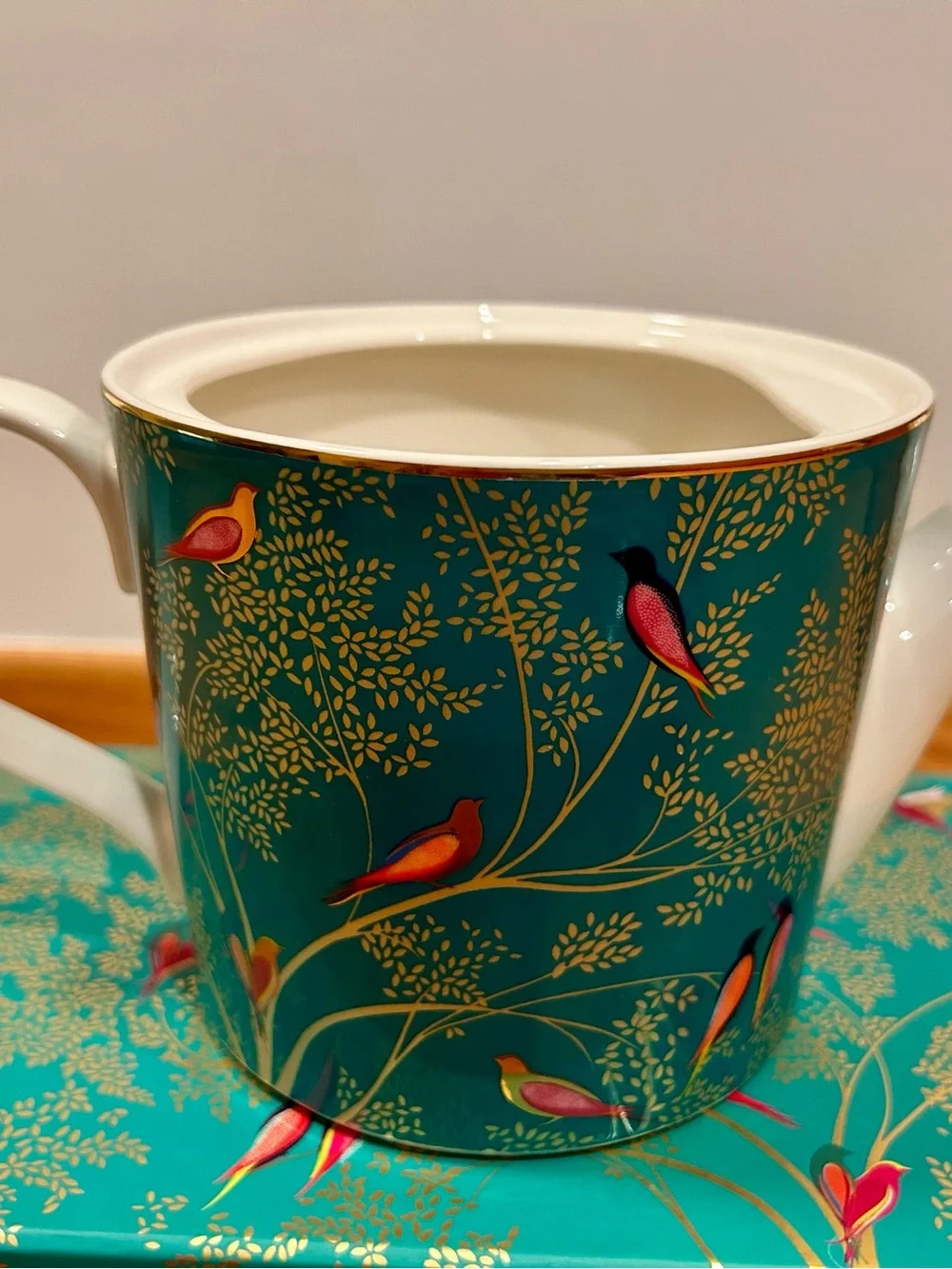Sara Miller Portmeirion Chelsea China Teapot